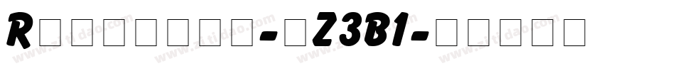 Rasputia-qZ3B1字体转换 Rasputia-qZ3B1字体转换