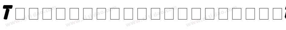 TexgyreheroscondensedBolditalic-R3B6字体转换
