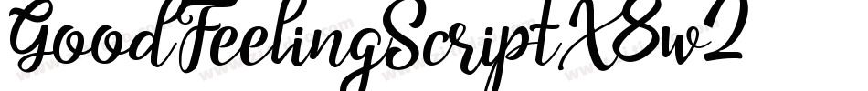 GoodFeelingScript-X8w2字体转换