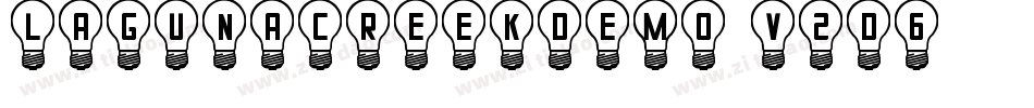 LagunaCreekDemo-V2D6字体转换