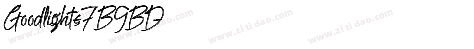 Goodlights-7B9BD字体转换