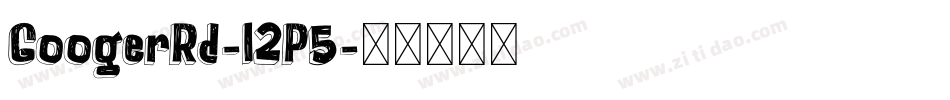 GoogerRd-l2P5字体转换