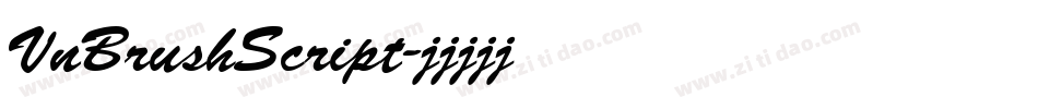 VnBrushScript字体转换
