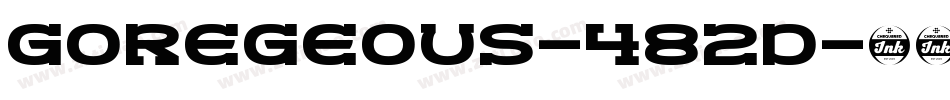 Goregeous-482D字体转换