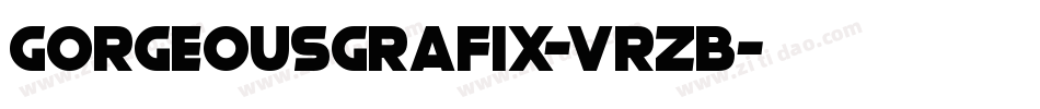 GorgeousGrafix-VrzB字体转换