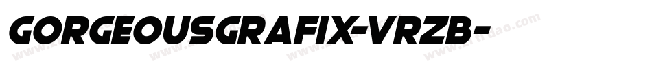 GorgeousGrafix-VrzB字体转换