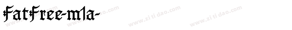 FatFree-m1a字体转换