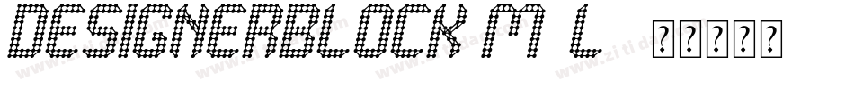 DesignerBlock-m5L2字体转换