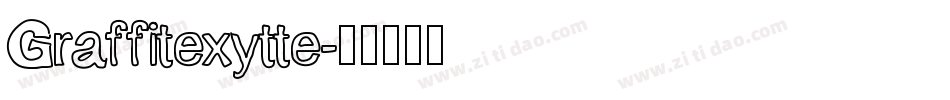 Graffitexytte字体转换