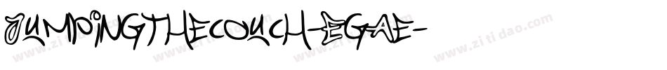 Jumpingthecouch-EgAe字体转换