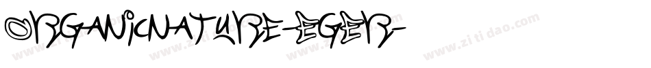 Organicnature-EgEr字体转换