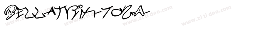 Bellatrix-7o2A字体转换