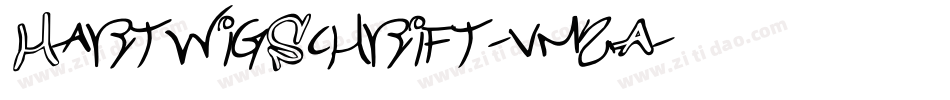 HartwigSchrift-vm2A字体转换