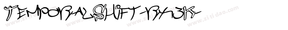 TemporalShift-rx3K字体转换