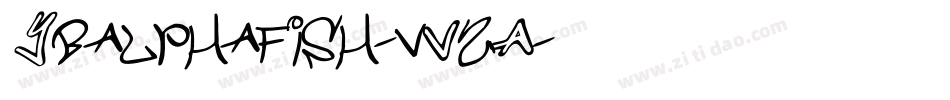 Ybalphafish-vV2A字体转换 Ybalphafish-vV2A字体转换