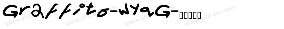 Graffito-WYqG字体转换