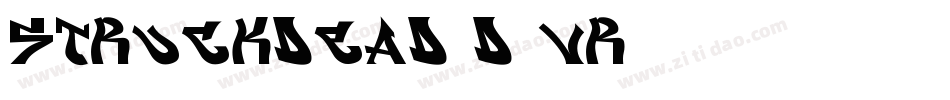 StruckDead-d9vR字体转换