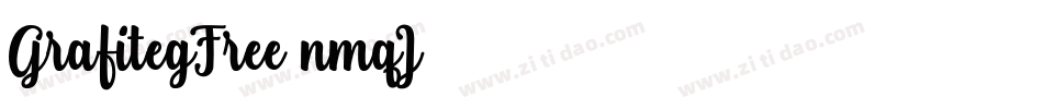 GrafitegFree-nmqJ字体转换