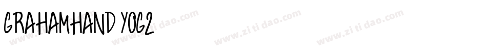 Grahamhand-YoG2字体转换