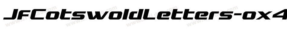 JfCotswoldLetters-ox4A字体转换