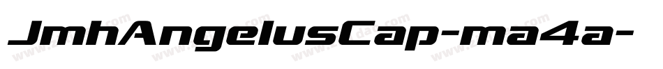 JmhAngelusCap-ma4a字体转换