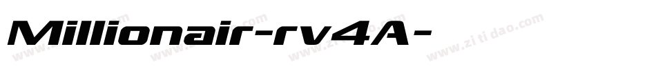 Millionair-rv4A字体转换