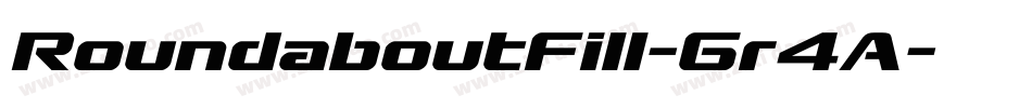 RoundaboutFill-6r4A字体转换 RoundaboutFill-6r4A字体转换