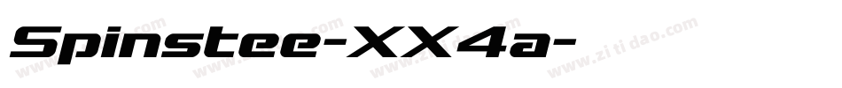 Spinstee-XX4a字体转换