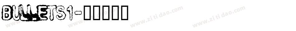 BULLETS1字体转换