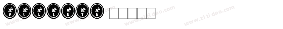 BULLETN字体转换