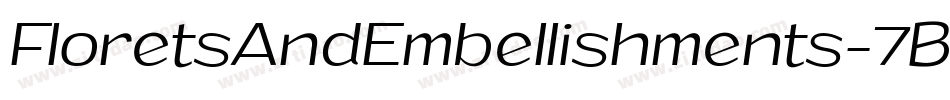 FloretsAndEmbellishments-7BB6D字体转换