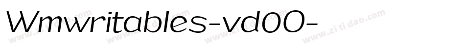 Wmwritables-vd0O字体转换
