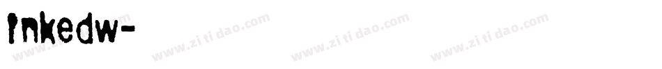 Inkedw字体转换