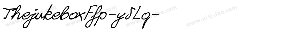 ThejukeboxFfp-y5Lq字体转换