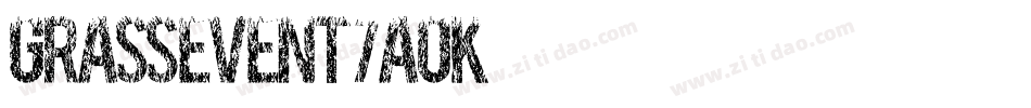 Grassevent-7AoK字体转换