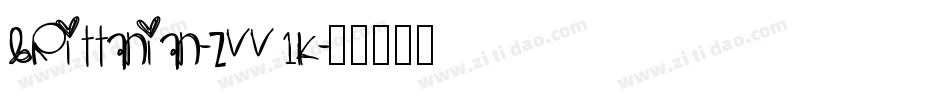 Brittanian-ZVV1K字体转换