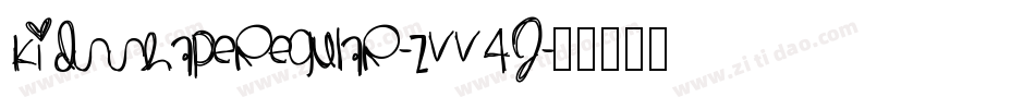 KidsShapeRegular-ZVV4J字体转换 KidsShapeRegular-ZVV4J字体转换
