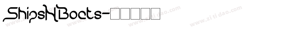 ShipsNBoats字体转换