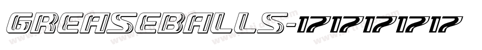 GREASEBALLS字体转换