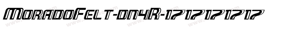 MoradoFelt-dn4R字体转换