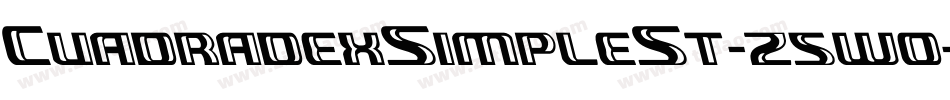 CuadradexSimpleSt-z5w0字体转换
