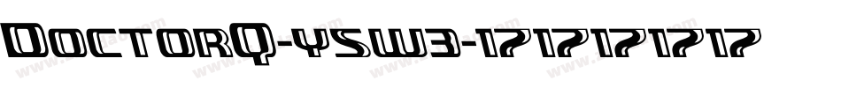 DoctorQ-y5w3字体转换