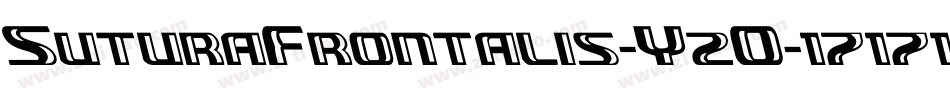 SuturaFrontalis-Y2O字体转换
