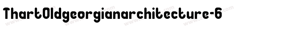 ThartOldgeorgianarchitecture-6GVx字体转换