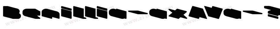 Benillia-axAVa字体转换