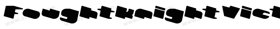 FoughtknightVictory-4VoK字体转换