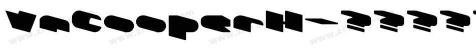 VnCooperH字体转换