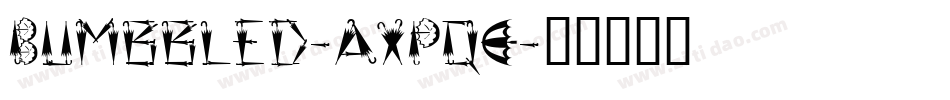 Bumbbled-axPqE字体转换