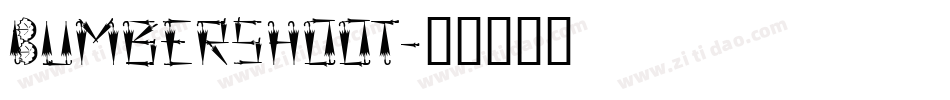 BumberShoot字体转换