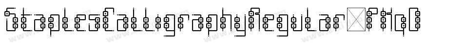 StaplesCalligraphyRegular-PKq07字体转换